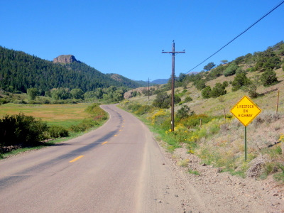 Open Range Sign.